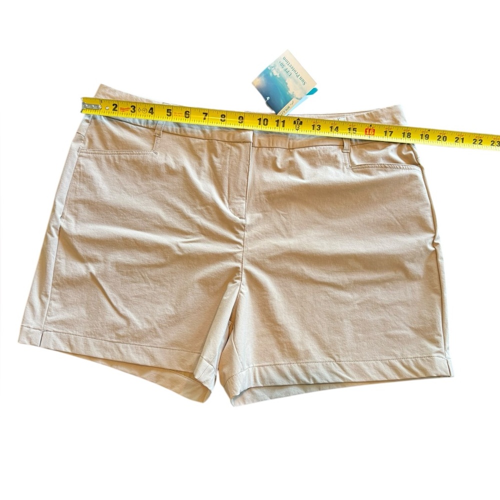 Willit Shorts Khaki Athleisure women’s size 16 - Picture 3 of 10